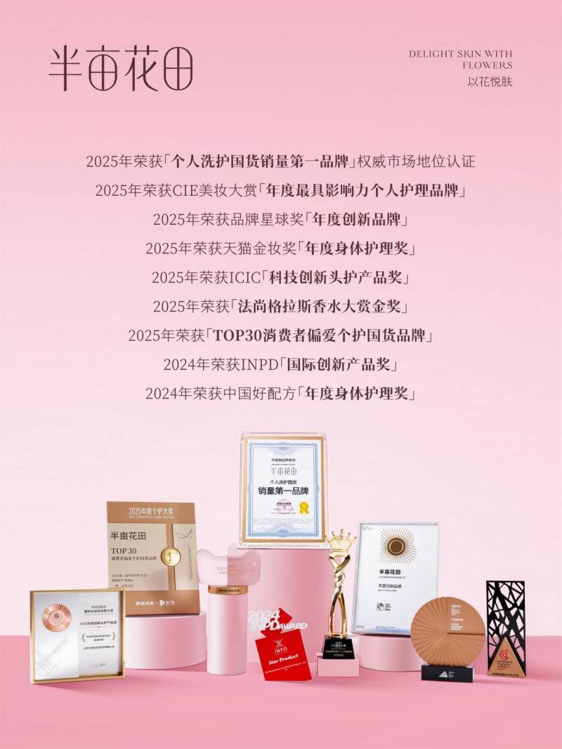 业链生态以长期主义深耕个人护理赛道开元棋牌试玩半亩花田构建花植全产(图2) 业链生态以长期主义深耕个人护理赛道开元棋牌试玩半亩花田构建花植全产(图2)